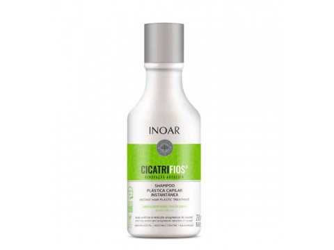 INOAR CicatriFios Shampoo - plauko struktūrą atkuriantis šampūnas 250 ml